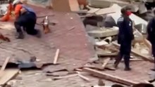 Edificios y viviendas derrumbadas en Caracas tras el terremoto