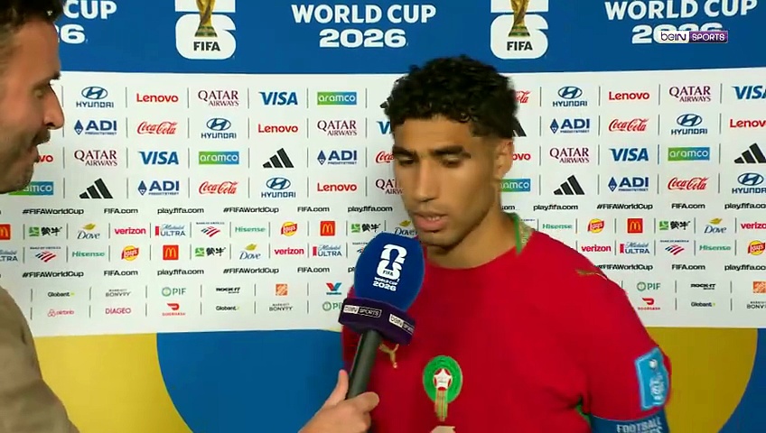 Coupe du Monde 2026 : Hakimi : « On est fier de notre parcours »