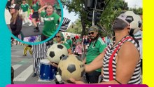 ¡Fiebre futbolera en la CDMX! Aficionados y mariachi en la previa del México vs. Chequia
