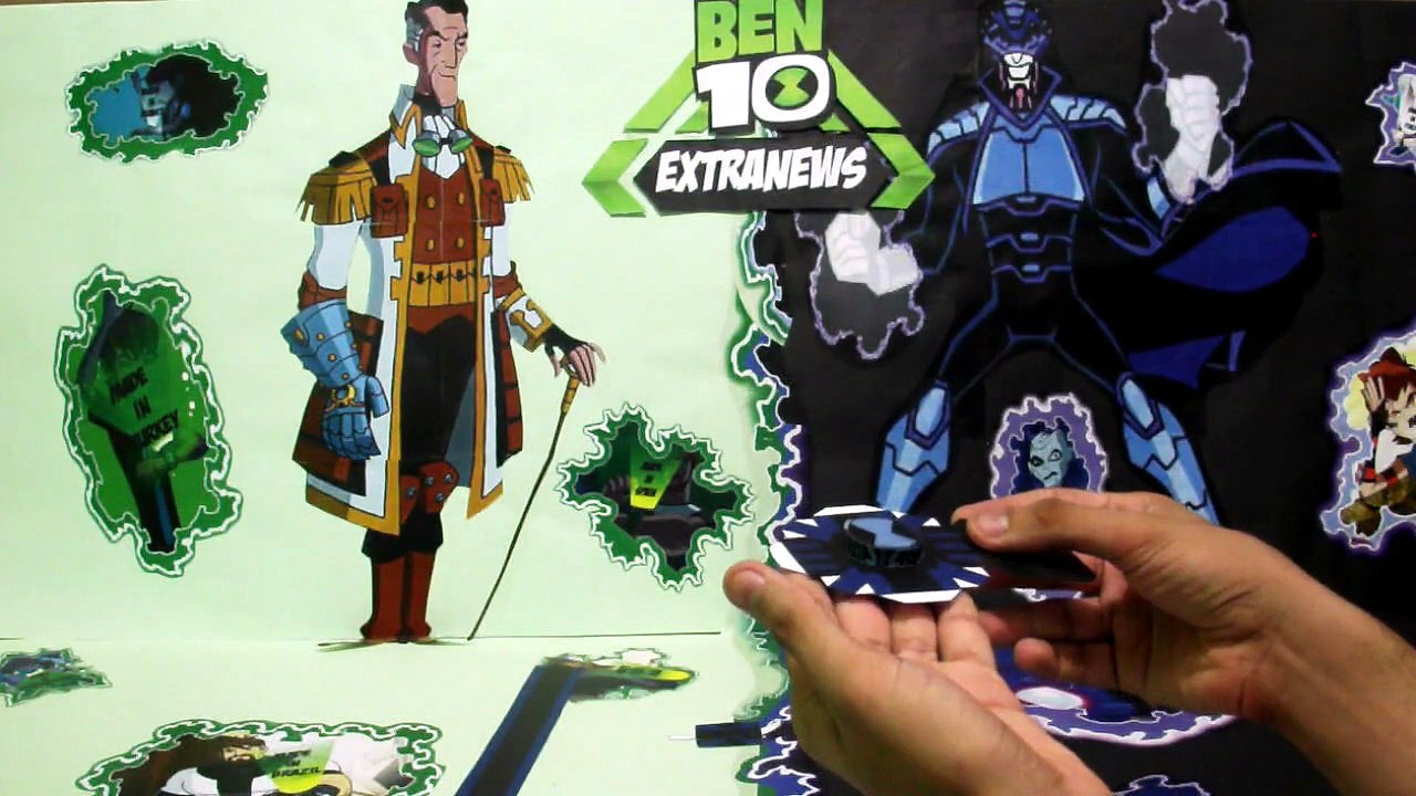 4 Tutoria- Papercraft Omnitrix do Ben Emo- ben 10 Omnitrix