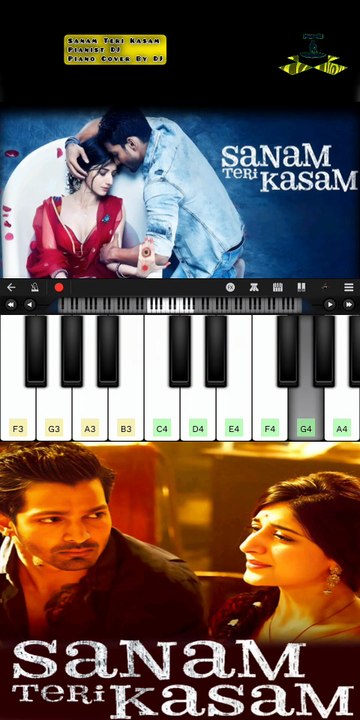 Sanam Teri Kasam | Piano Cover By DJ | Pianist DJ | Walk Band
