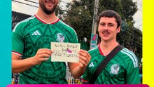 ¿Sacrificio o gustito? Extranjeros hacen de todo por entrar al Estadio Ciudad de México