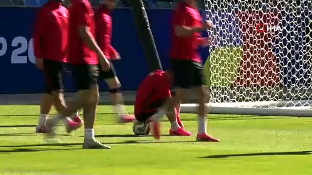 A Milli Futbol Takımı, ABD maçı hazırlıklarını tamamladı | Ajansspor | IHA