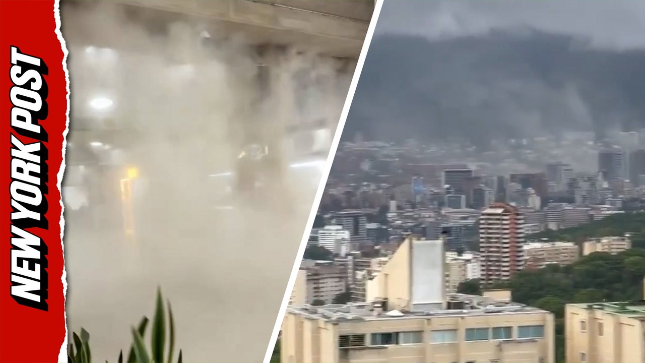 Moment massive 7.5-magnitude earthquake rocks Venezuela