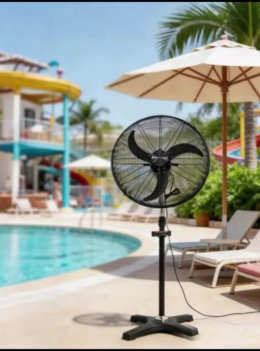 Mingletec BLDC Silent Industrial Fan with Touch Screen