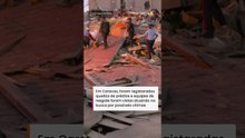 Terremotos atingem a Venezuela, derrubam prédios e causam destruição em Caracas #shorts