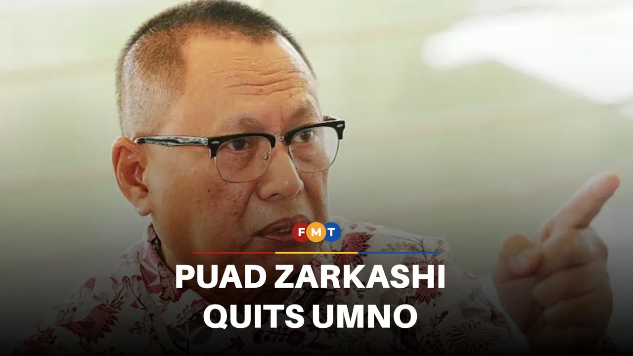 Puad Zarkashi quits Umno, calls Onn Hafiz a ‘yes man’