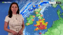 Met Office Thursday Morning Weather Forecast 25/06/26