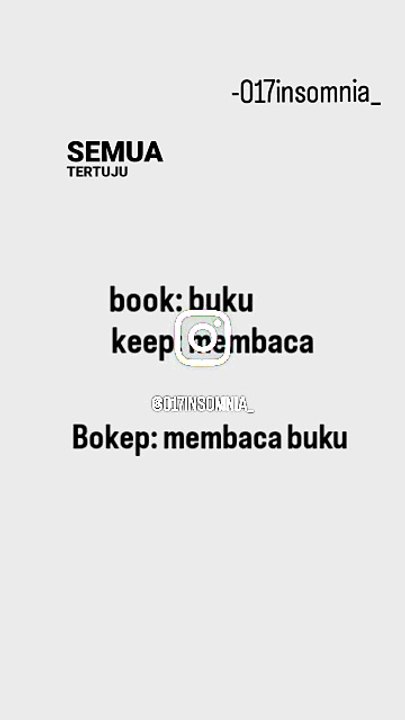 yang perlu kalian fahami