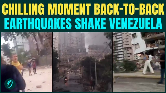 Venezuela Twin Earthquakes | MOMENT Twin Earthquake Hit - Buildings COLLAPSE| Tsunami Threat?