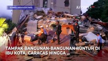 Dahsyat! Detik-Detik Gempa Venezuela Capai 7,5 Magnitudo, Gedung-Gedung Runtuh