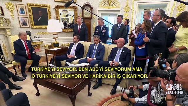 Trump CNN TÜRK'e konuştu! ''NATO Zirvesine Erdoğan için gidiyorum''
