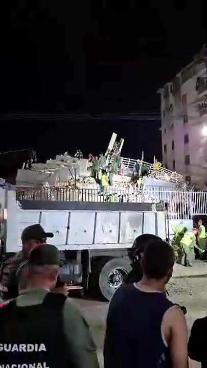 Reporte edificio caído en las Fuentes