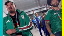 Pepe Aguilar y Leonardo Aguilar presentes en el Estadio Ciudad de México