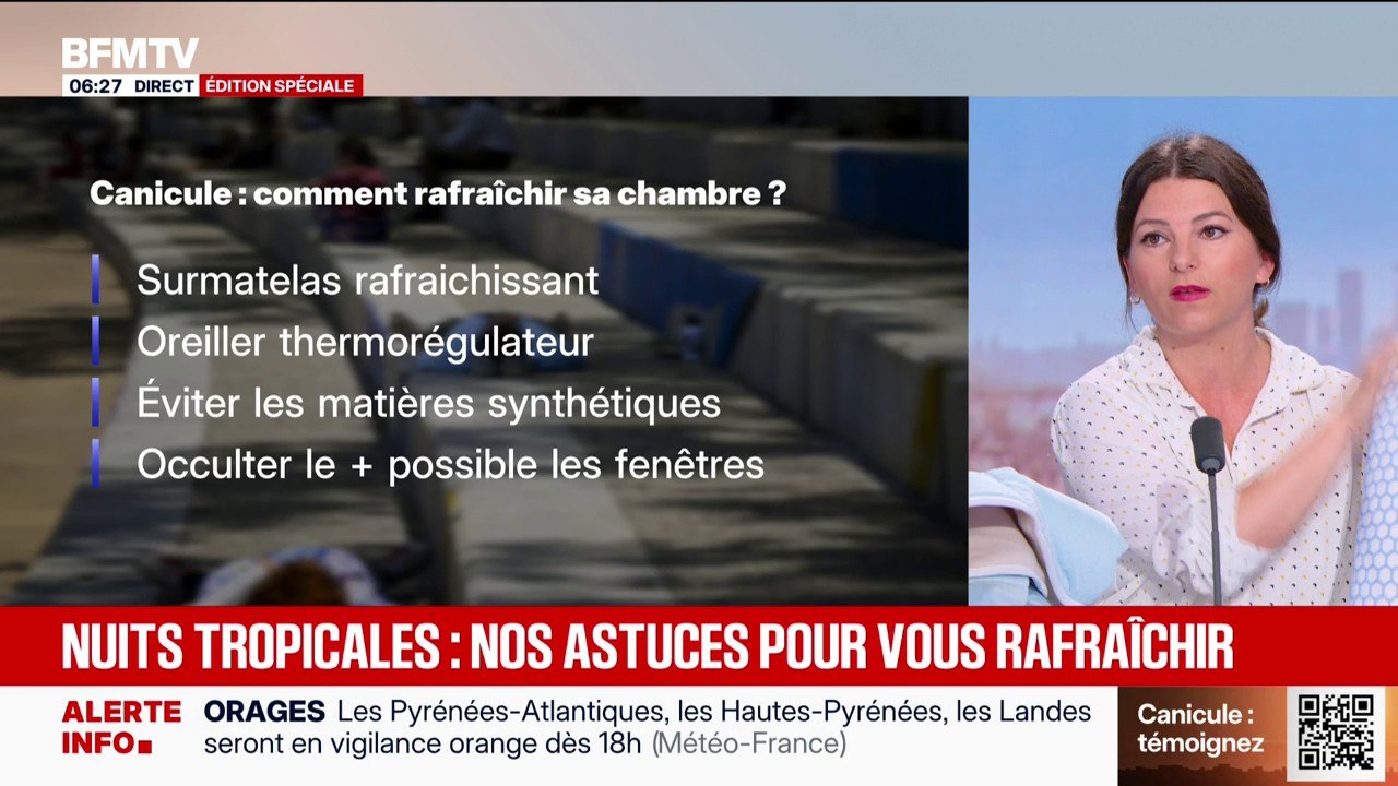 Surmatelas rafraîchissant, oreiller thermorégulateur... Nos astuces pour supporter les nuits tropicales