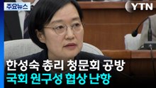 한성숙 총리 청문회 공방...원구성 협상 난항 / YTN