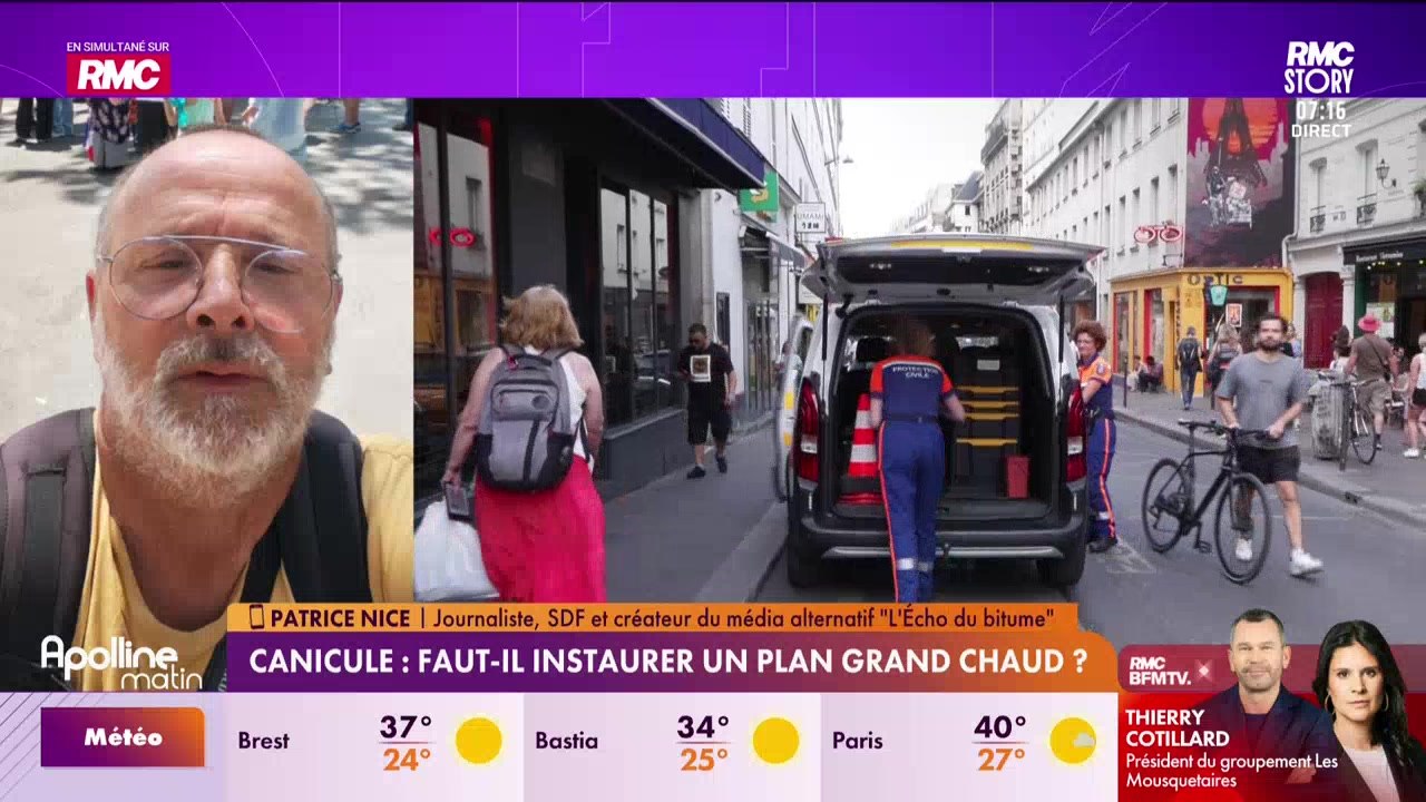 Le parti pris : Canicule, "Il faut sauver la vie des personnes à la rue" - 25/06