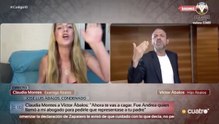 Víctor Ábalos protagoniza la enganchada del año con una de las exnovias de su padre: "Estás loca, te voy a demandar"