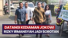 Datangi Kediaman Jokowi di Solo, Sespri Presiden Prabowo, Rizky Irmansyah Jadi Sorotan