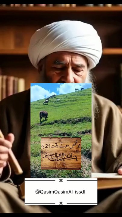 सोते वक्त "बिस्मिल्लाह" पढ़ने की फ़ज़ीलत | दिल को सुकून देने वाली बात#islamicvideo #wazifa #viralreels #dua #trending