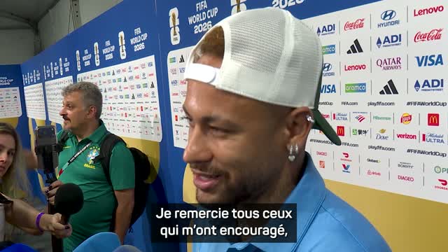 Brésil - Neymar : "Très heureux et très ému"