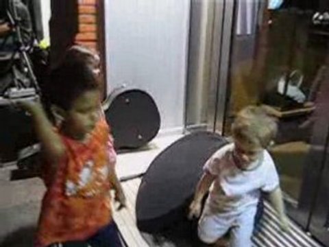 Maria, Julia et Matthias - fête de la Musique 21 juin 08