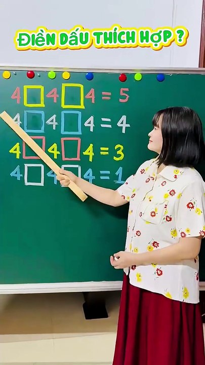 Bạn Điền Dấu Gì 🤔➕➖✖️✨