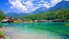 Why Does Schönau am Königssee Look So Peaceful?