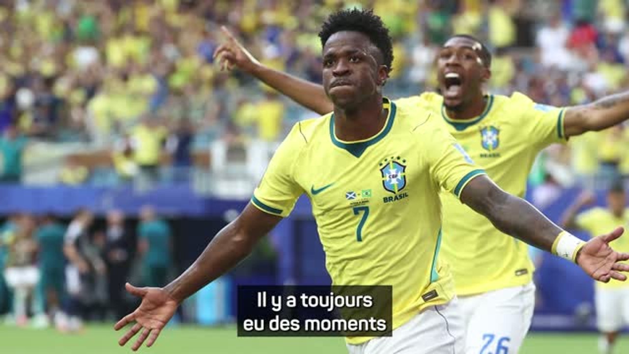 Brésil - Vinicius Jr. : "C’est toujours important de marquer des buts"