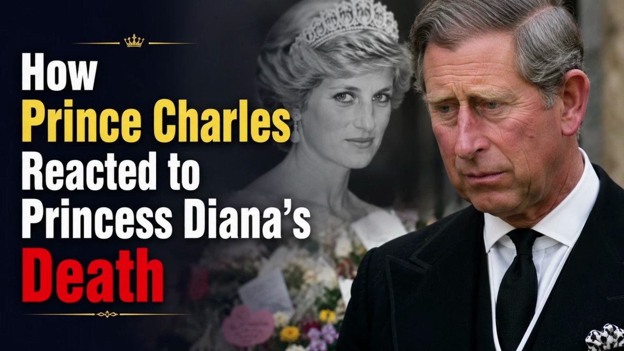 How Prince Charles Reacted to Princess Diana's Death? #PrincessDiana #kingcharles