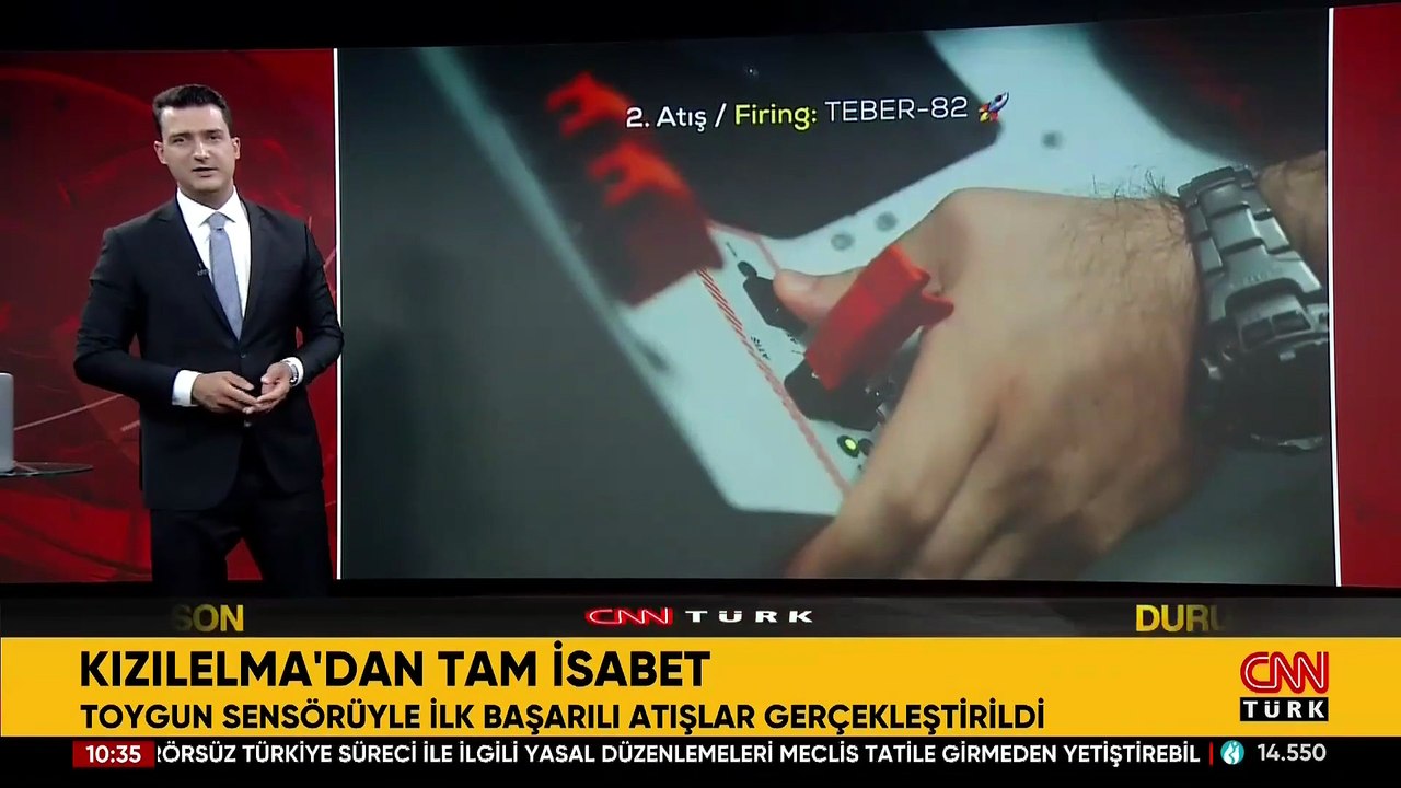 KIZILELMA milli güdüm kitleriyle hedefi tam isabetle vurdu!
