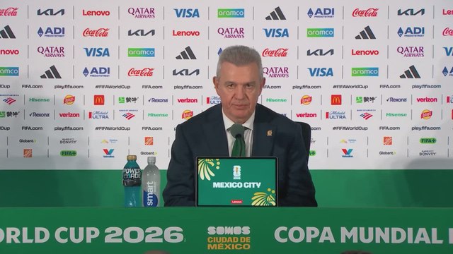 Rueda de prensa de Javier Aguirre tras el República Checa vs. México del Mundial 2026