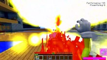 SOBREVIVÍ en UN SOLO BLOQUE de TODAS LAS FORMAS de SONIC en MINECRAFT 😱💥