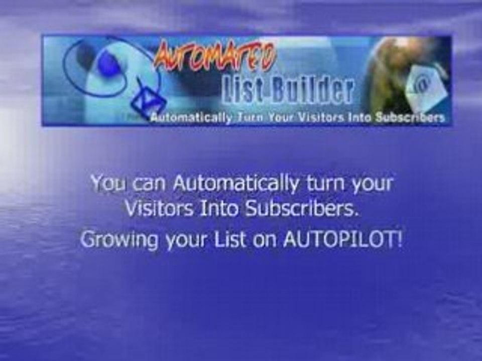 Automated List Builder Number 1 Bonus Site