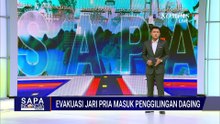 Tangan Masuk Mesin Penggiling Daging, Pemuda Dievakuasi di Makassar | SAPA SIANG