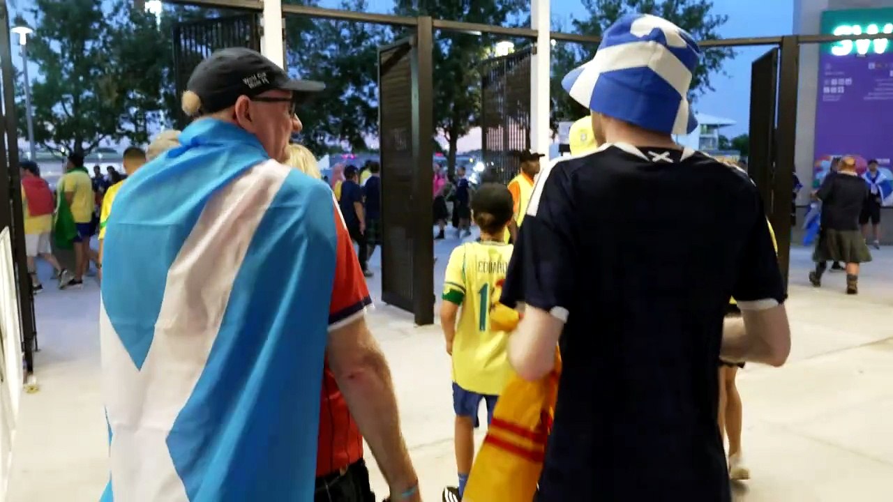 Tartan army puts on brave face after Brazil defeat