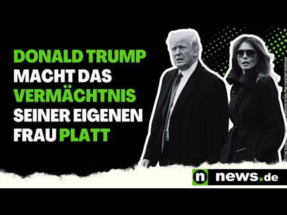 Melania Trump: Melania vor den Kopf gestoßen - Donald macht ihr Vermächtnis platt