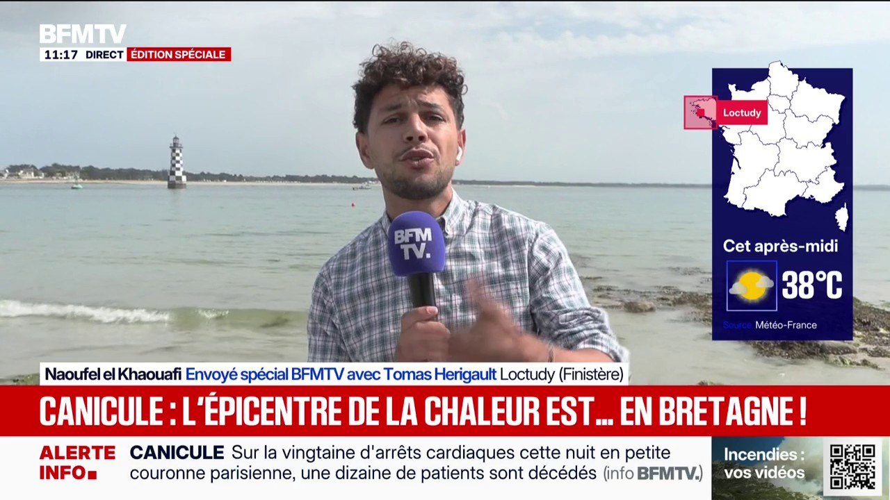 Canicule: des plages interdites à la baignade d...