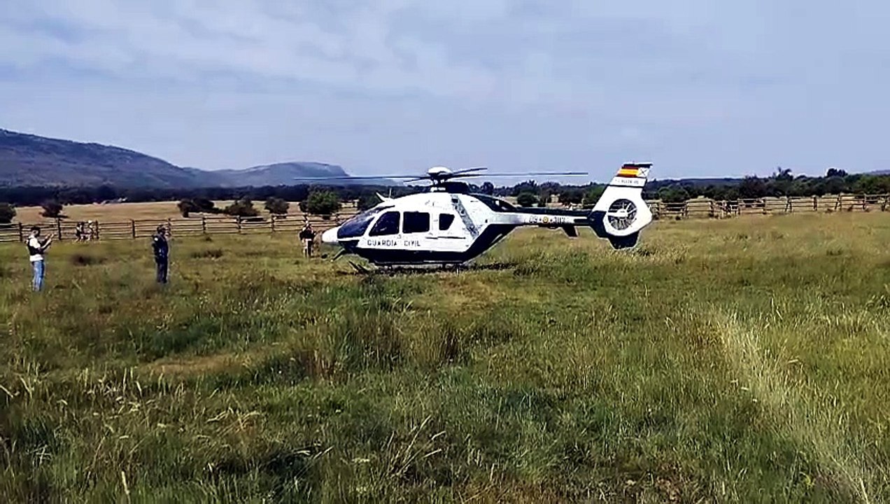 La Guardia Civil cuida de La Saca 2026 desde el aire