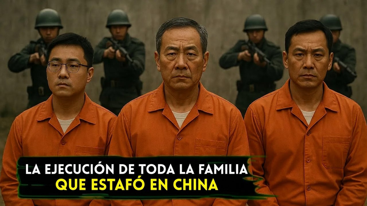 La ejecución de toda la familia que estafó en China