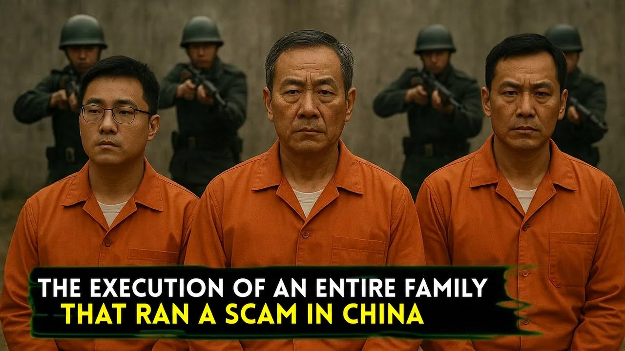 The Execution of the Family Behind a Massive Scam in China