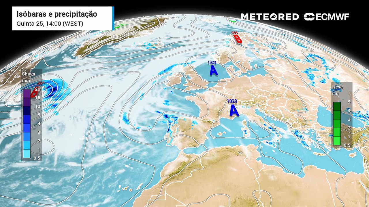 A chuva deverá abandonar o continente português nas últimas horas de sexta-feira