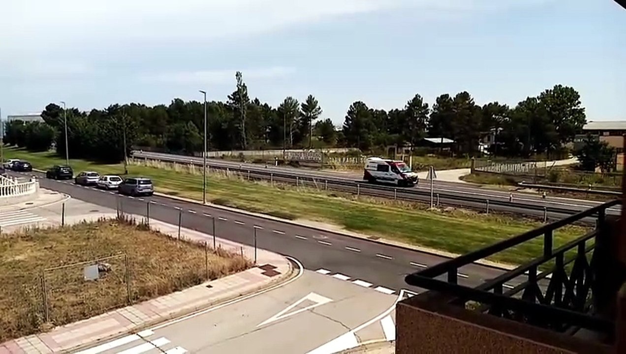 La ambulancia, vuela a Soria
