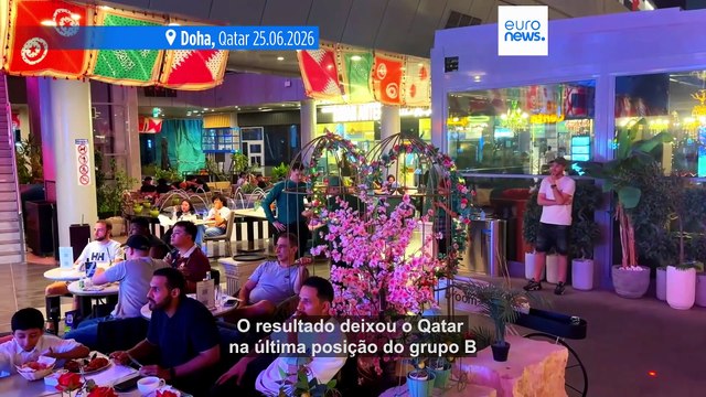 Qatar: adeptos mantêm esperança após eliminação do Mundial com derrota frente à Bósnia