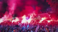 La brutal CELEBRACIÓN de los aficionados de BOSNIA Y HERZEGOVINA por su CLASIFICACIÓN a DIECISEISAVOS | MUNDIAL 2026