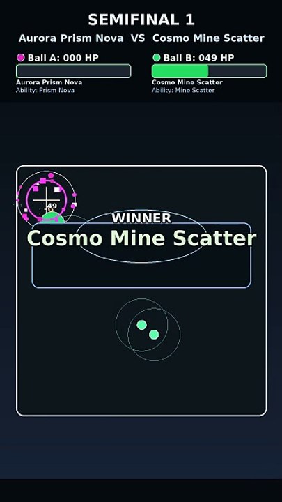 Who Wins This Physics Simulation? Cosmo Mine Scatter vs Prism Mine Scatter | Marble Tournament | Titan Cup Cut