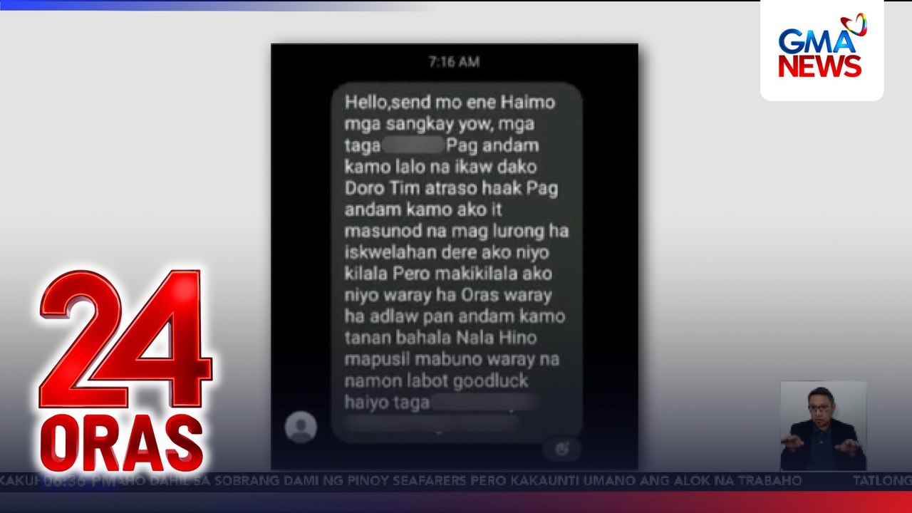 Gr. 10 student na nagbanta umano ng ‘mass shooting’ sa Tolosa, Leyte, nirespondehan ng DILG | 24 Oras