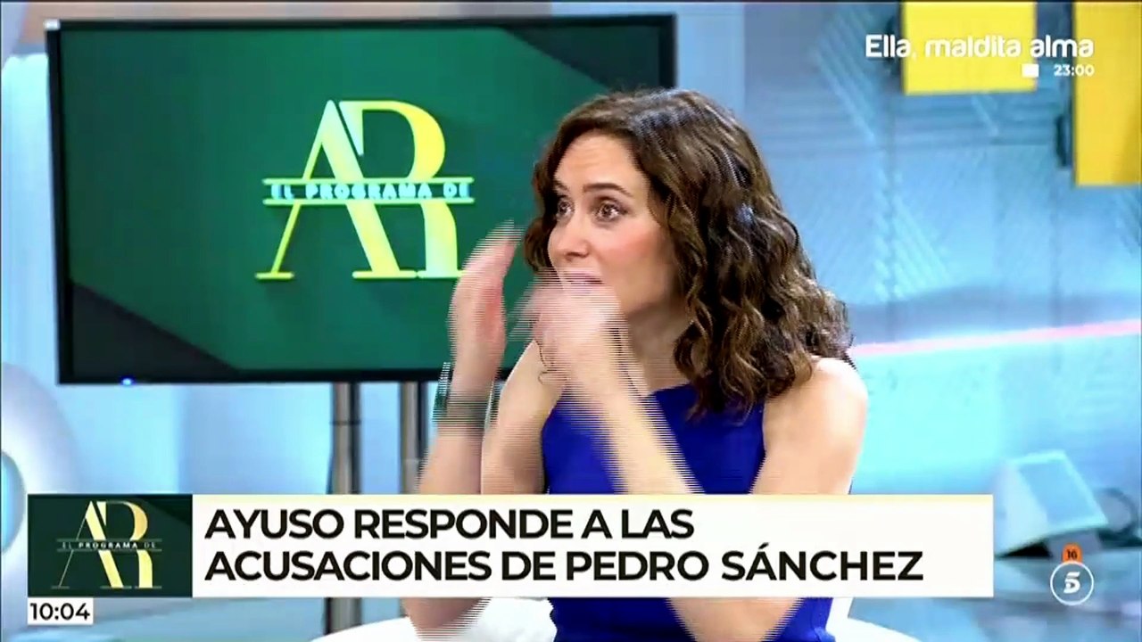 Ayuso define la corrupción del PSOE: "Joyas, cajas fuertes, prostitución y tramas sórdidas"