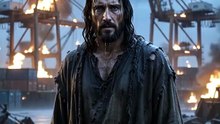 Jesus crying and says