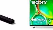 Sony BRAVIA 8 Speaker Soundbar & 55 Inch 4K TV Bundle